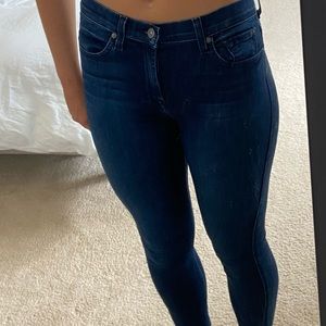 7 For All Mankind High Waist Ankle Jeans